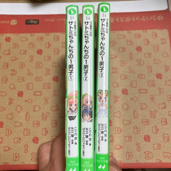 サトミちゃんちの１男子　ネオ里見八犬伝　1 2 3 3冊