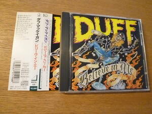 DUFF / BELIEVE IN ME ★ ダフ マッケイガン / ビリーブ イン ミー (GUNS AND ROSES組、SKID ROW、レニー クラヴィッツ,ジェフベック参加)