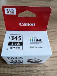 送料込み　キャノン　純正インク　BC-345　黒　Canon　キヤノン未使用新品　Black　送料無料　PIXUS　年賀状印刷に！