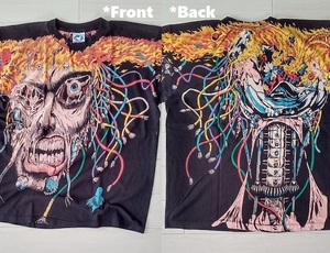 ★［ XL ］「 Travis Scott 着用design LOGAN Weapon X wolverine ビンテージスタイル プリントTシャツ 」新品