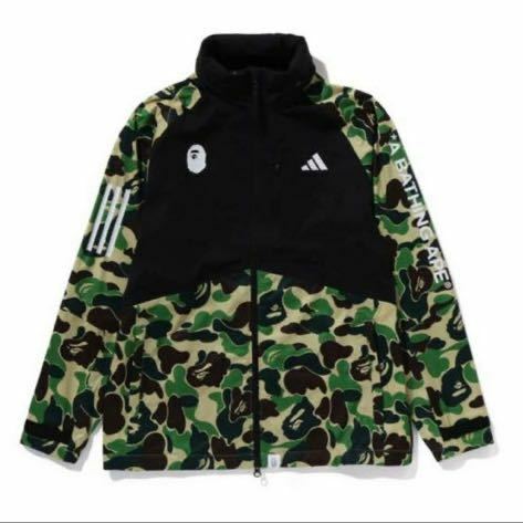 BAPE X ADIDAS GOLF ABC CAMO JACKET XL