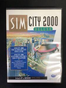 【中古本体】ジャンク品 PC-9800シリーズ 3.5インチフロッピー シムシティ2000 デラックス SIM CITY 2000