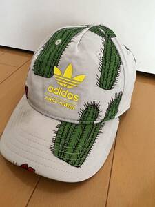 ☆adidas☆アディダス☆キャップ帽子☆キッズ☆サボテン☆中古美品