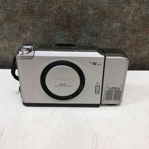 【現状品】10-131 Panasonic パナソニック デジタルビデオカメラ NV-DE3 本体 バッテリー 充電器 アダプター リモコン 簡易動作確認済み