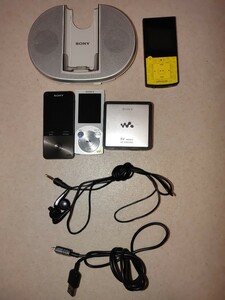 ジャンク MG-G508 AC-NWUM50 NW-S645 SRS-NWGT014S NW-S313 ソニーウォークマン WALKMAN SONY KENWOOD　ケンウッド オーディオプレーヤー