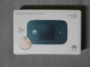 新品未使用　HUAWEI SIMフリー LTE対応 モバイルルーター Mobile WiFi E5377 ブラック