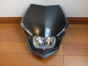 【即決】RACETECH V-Face Headlight　レーステック　ヘッドライトカウル　フロントカウル　オフロード　モタード　OFF　ゼッケン　