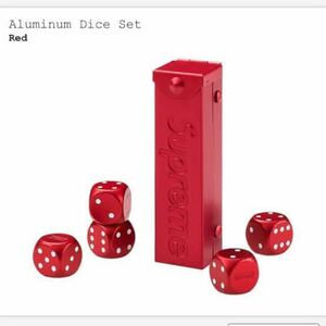 新品　Supreme Aluminum Dice Set サイコロ　ダイス　シュプリーム 小物　インテリア