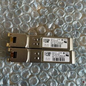 (T-7)★Cisco GLC-T 30-1410-03　２個セット★　動作品