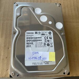 使用時間2746H/TOSHIBA SATA HDD 東芝製HDD 5TB MD04ACA500 中古品 ハードディスク