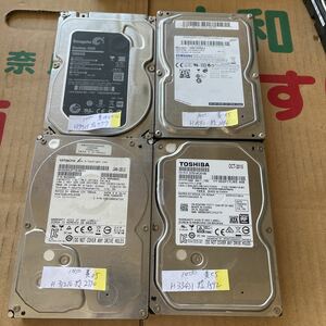 (B01)バラ売り　1TB 3.5インチ　注意あり　 4台セット