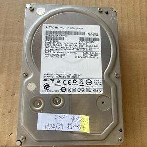 使用時間22139H/HITACHI 3.5インチHDD HDS722020ALA330 2TB SATA 注意あり