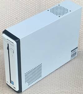 【中古】アプライド JOOYONTECH スリムPCケース 350W 専用SFX電源 1TB 注意判定 HDD DVDドライブ SDリーダー / HIGH POWER HPF-350ST-F08S