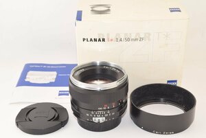 ★美品★ Carl Zeiss カール ツァイス Planar T* 50mm F1.4 ZF for Nikon Ai-s 2310060