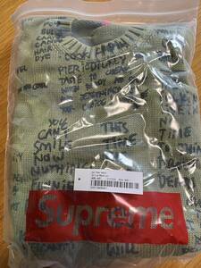 サイズ　M Supreme Gonz Poems Sweater Olive Small シュプリーム ゴンズ ポウム セーター オリーブ 新品未使用 国内正規品 オンライン購入