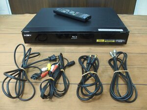 s001 D3 2009年製 SONY ソニー BD/DVDレコーダー BDZ-T55 ブルーレイ 中古現状品 通電確認のみ