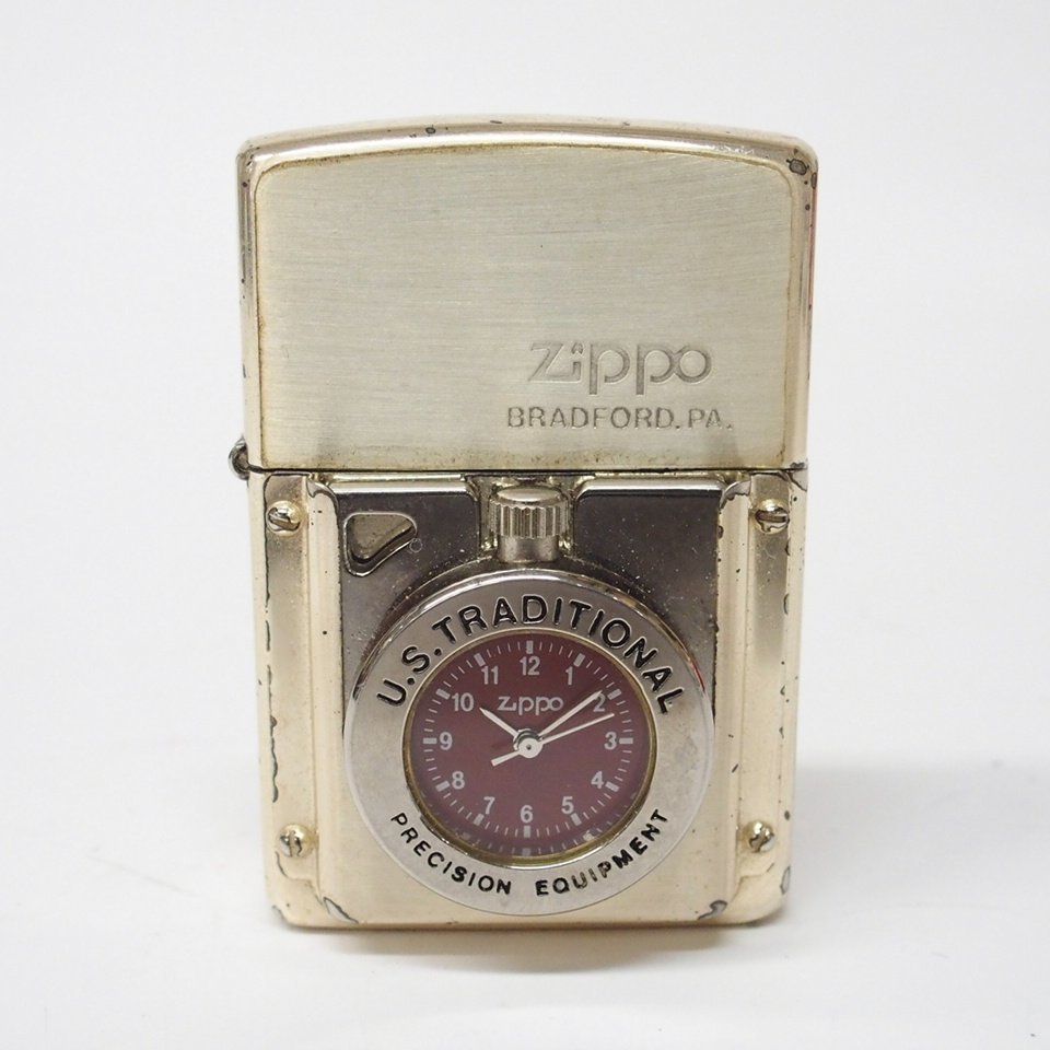 Yahoo!オークション -「ジッポー zippo ライター時計付き」(Zippo