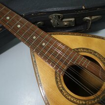 m002 G4 鈴木バイオリン マンドリン No.226 1965 SUZUKI VIOLIN 楽器 弦楽器 MANDOLIN アンティーク レトロ ハードケース_画像4