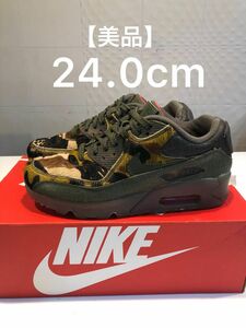 【美品24.0cm】NIKE AIR MAX90 CROC CAMO