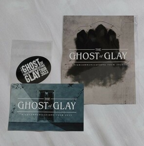 GLAY THE GHOST of GLAY ツアーグッズ ステッカー CD特典 スペシャル抽選会 B賞 Ghost of ポストカード 