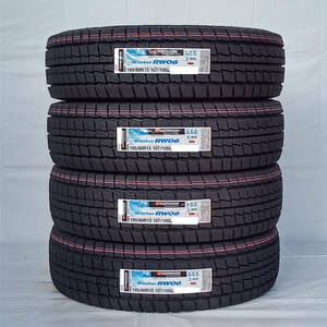 195/80Ｒ15 8PR 107/105L スタッドレスタイヤ HANKOOK ハンコック WINTER RW06 23年製 正規品 送料無料 4本セット税込 \34,720より 2