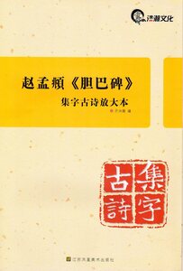 9787534494017　趙孟フ《胆巴碑》　集字古詩拡大本　中国語書道