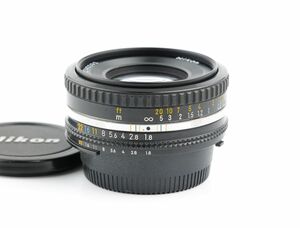 02808cmrk Nikon Ai NIKKOR 50mm F1.8S Ai-S 単焦点 標準 パンケーキレンズ ニコン Fマウント