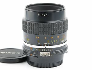 02987cmrk Nikon Micro-NIKKOR 55mm F2.8 Ai-S 単焦点 マクロレンズ Fマウント