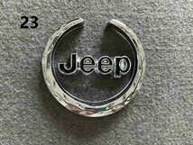 ★ジープ JEEP★23ステッカー エンブレム デカール プレート スクラッチを隠す車ロゴ 自動車 シール装飾 バッジステッカー 1個_画像1