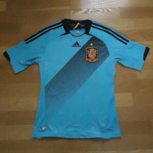 ☆☆☆ スペイン 代表 アディダス adidas euro 2012 ビジャ モラタ イスコ デ・ヘア シルバ セスク シャビ イニエスタ プジョル ピケ 美品