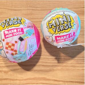 Miniverse Make It Mini food 2個セット　ミニバース 