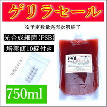 最安値？！培養酵母10錠付！PSB(光合成細菌) 750ml入り②_画像1