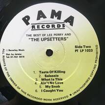 Lee Perry & The Upsetters / The Best Of Lee Perry And "The Upsetters"　[Pama Records - PTPLP 1023]_画像4