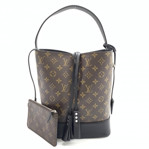 LOUIS VUITTON ルイヴィトン M94542 イドールNN 14GM モノグラム ノワール ショルダーバッグ ブラウン 黒 ブラック 肩掛け 管理RT34928