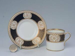  ウェジウッド 　= 　　Old-D-Cup&Saucer　 = W1150 = 　(1級品) 貴重品