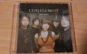 【ジャパメタ】女性Vo！CINQ ELEMENT / first DEMO廃盤。