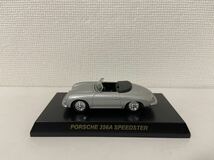 京商 1/64 ポルシェ 356A スピードスター シルバー KYOSHO PORSCHE SPEEDSTAR_画像2