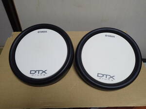 2個セット　中古品　ヤマハ　YAMAHA 電子ドラム DTX 　タムパッド XP70 