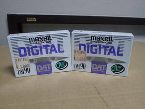 未開封　maxell DATテープ DM90