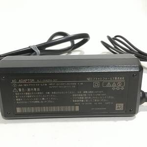 NEC プラットフォームズ 純正 ACアダプター AL1-004258-001 12V 1.5A センターピン有り