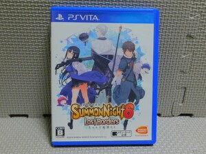 Eえ421　送料無料　PS Vitaソフト　サモンナイト6 失われた境界たち　4本まで同梱可