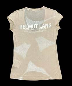HELMUT LANG 2005 ヘルムートラング Backstage Jersey Top トップ シャツ 38