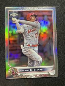 大谷翔平 2022 Topps Chrome Refractor リフラクター Shohei Ohtani MLBカード