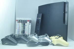 Sony Playstation 3 PS3 CECH-3000A 160GB ソニー プレイステーション プレステ ★ 動作ＯＫ！ ★ 付属品、ゲーム多数！ ★