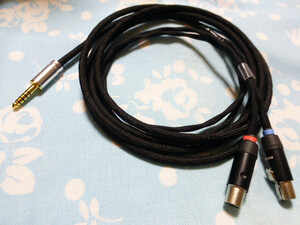 HEDD Audio HEDDPhone 用 MOGAMI 2534 200cm 長め 4.4mm5極 高品質ver (変更可) TA-ZH1ES TEAC UD505 ZX300 Fiio M17 ZEN DAC ZEN CAN