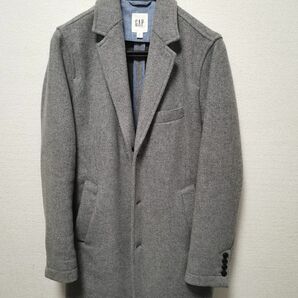 【美品】チェスターコート　GAP　グレー