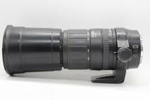 【返品保証】 シグマ Sigma 170-500mm F5-6.3 APO 前後キャップ フード 三脚座付き キャノンマウント レンズ s1050_画像3