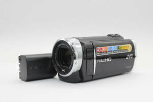 【返品保証】 【録画再生確認済み】JVC Everio GZ-E265-B ブラック 54x バッテリー付き ビデオカメラ s2534