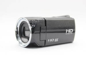 【返品保証】 【録画再生確認済み】HD DT-HDC1707 ブラック 単三電池で使用可 ビデオカメラ s2558
