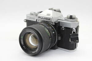 【返品保証】 富士フィルム Fujifilm Fujica AX-3 / X-Fujinon 55mm F1.6 DM ボディ レンズセット s2561